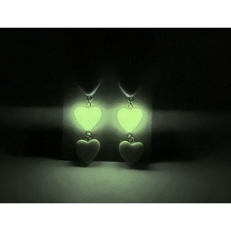 Earrings: Shine of Hearts